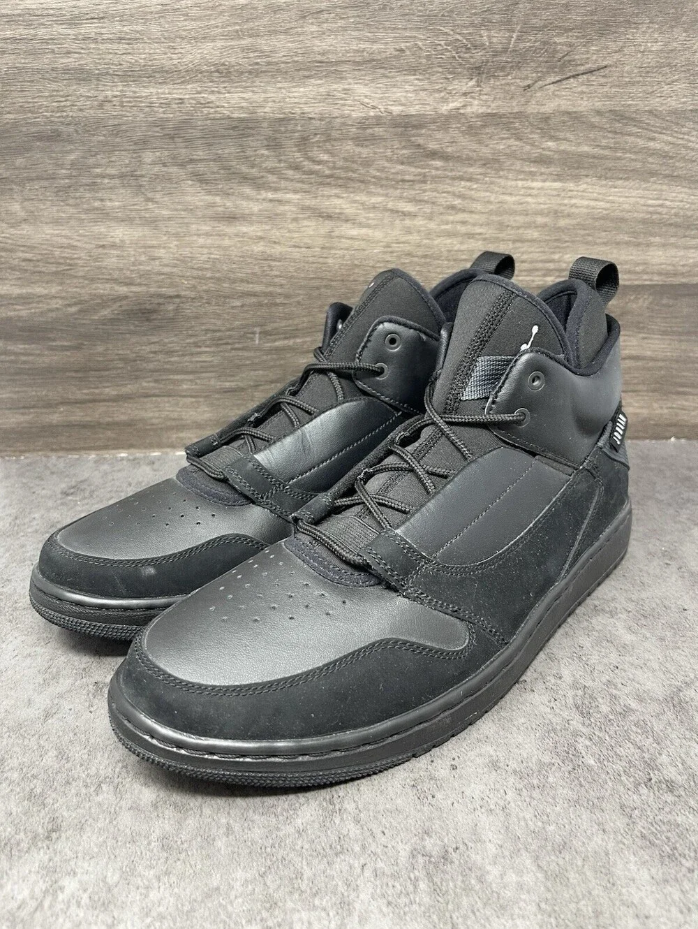 Air Jordan Fadeaway Sneakers Mens Size 11.5 Black AO1329-003